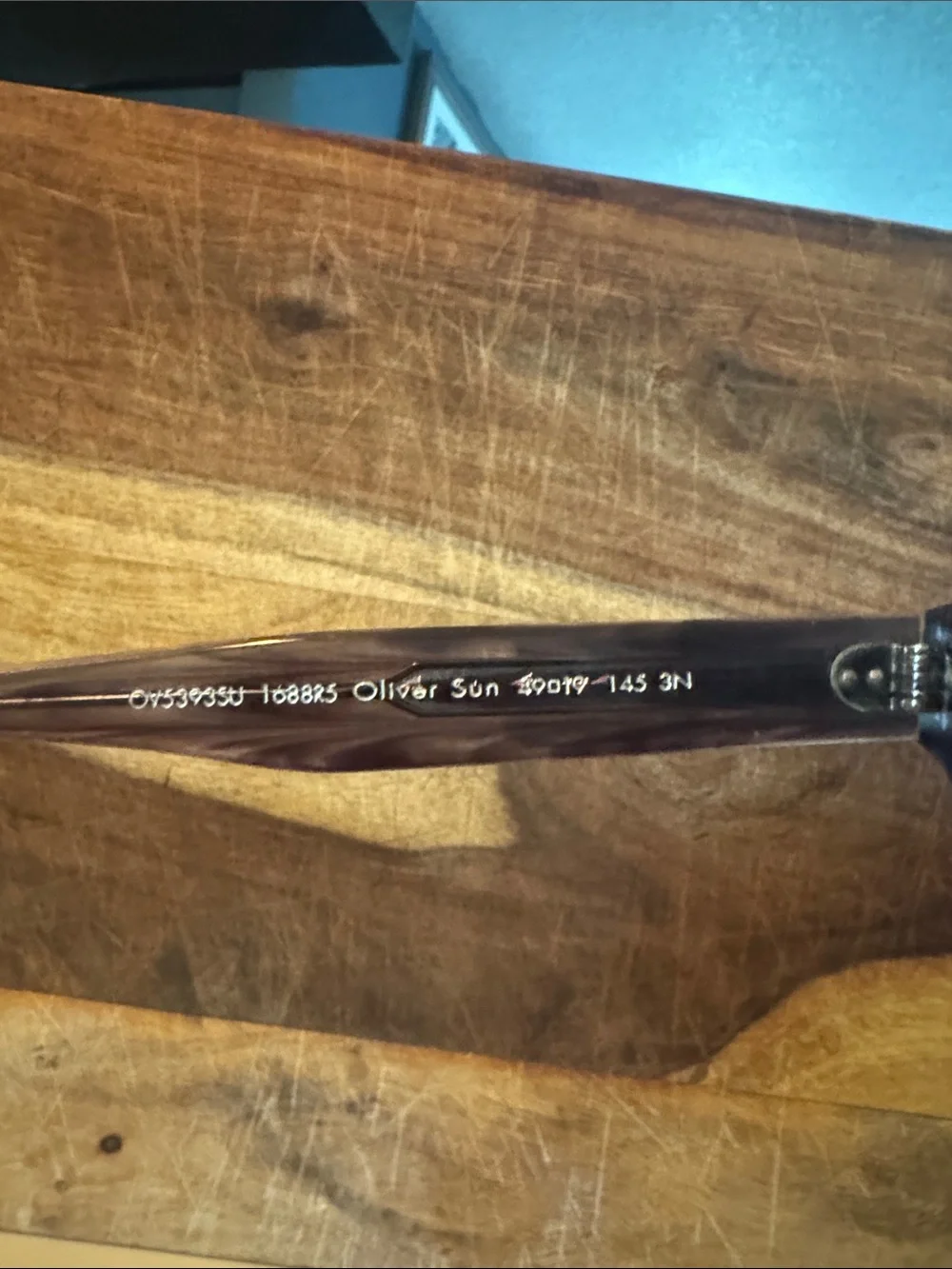 Oliver Peoples Oliver Sun Smoke Acetate Sunglasses Size 49 Perfect condition.